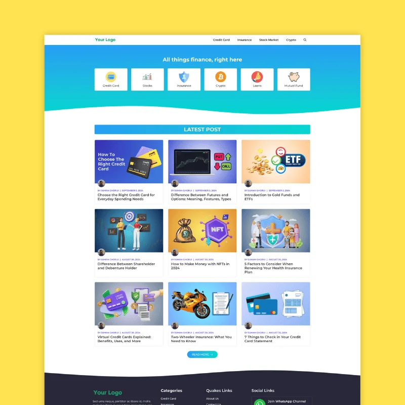 GP Blog – Blog Website Template For GeneratePress 1 GP Blog – Blog Website Template For GeneratePress